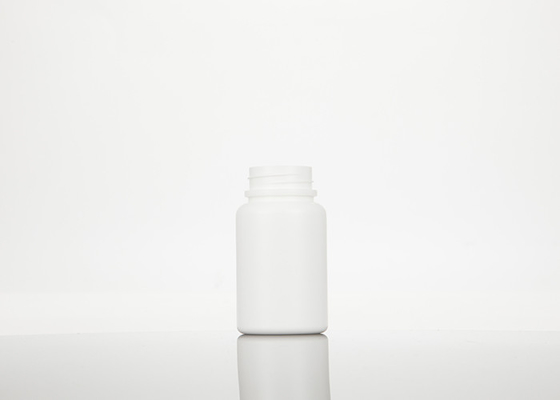 ねじ帽子30ml 60ml 100mlが付いている白い空のプラスチック薬のびん