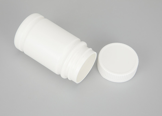 ねじ帽子の薬の化学薬品のために白いプラスチック薬瓶60ml 120ml