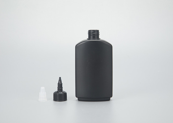 60の120のMlの黒ペット プラスチック入れ墨のインク瓶の圧搾のねじれの上の帽子オイルのアプリケーターのびん