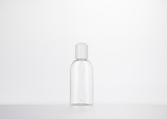0.5oz 1oz 2oz 3oz 4oz Cosmoの円形のプラスチックは出版物ディスク帽子を持つ明確なペットをびん詰めにする