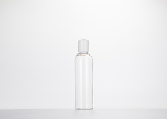 0.5oz 1oz 2oz 3oz 4oz Cosmoの円形のプラスチックは出版物ディスク帽子を持つ明確なペットをびん詰めにする