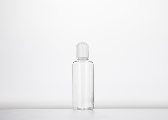 0.5oz 1oz 2oz 3oz 4oz Cosmoの円形のプラスチックは出版物ディスク帽子を持つ明確なペットをびん詰めにする