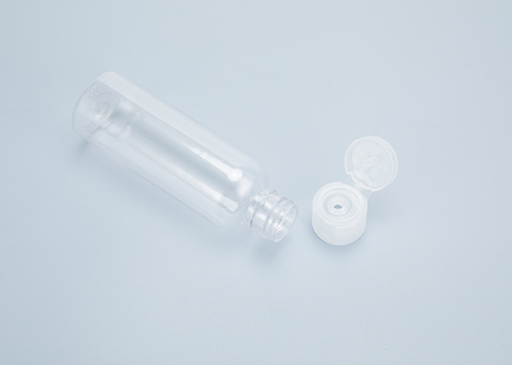 1oz 2oz 3oz 4ozの空のプラスチック ペット フリップ帽子が付いている透明なびんの容器