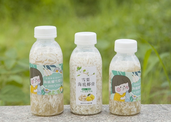 350ml PPは茶びんの高温抵抗力がある熱い満ちるプラスチックびんを搾り出す