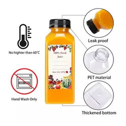 500ml PETプラスチック飲料水ボトル