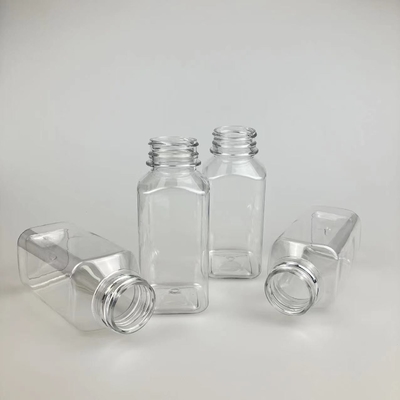 カスタマイズされた空きプラスチックジュースボトル 250ml 2oz