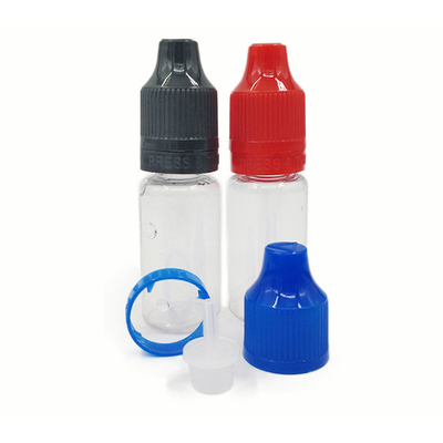 10ml/0.34oz 圧縮可能なPETプラスチックドロッパーボトル
