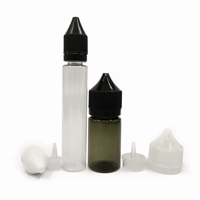 30ml ショートまたはロング E ジュースボトル PET プラスチックボトル