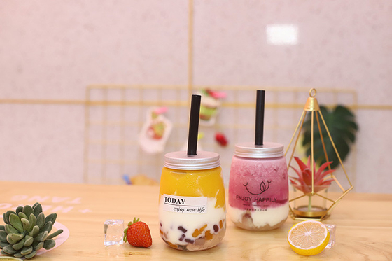 プラスチック製の泡茶缶 0.5kg