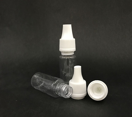 10mlドロッパーボトル (透明黒色) 再利用可能,子供に防げるキャップ