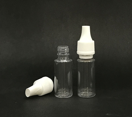 10mlドロッパーボトル (透明黒色) 再利用可能,子供に防げるキャップ