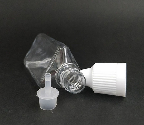 30ml 三角形プラスチックボトル PET ドロッパー先
