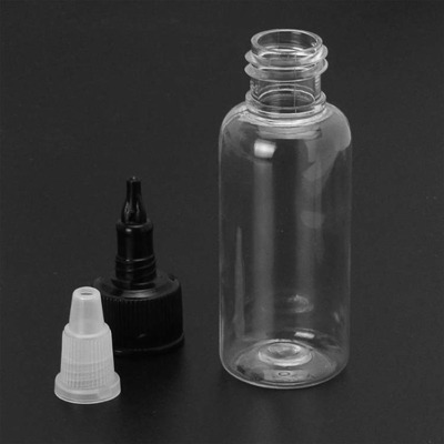 液体のための無臭15mlプラスチックボトルスクリューキャップ