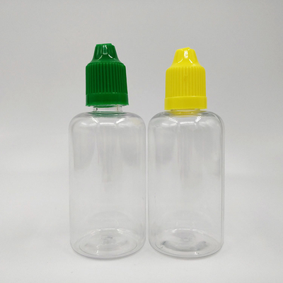 50mlのPET素材とPPキャップ プラスチックドロッパーボトル
