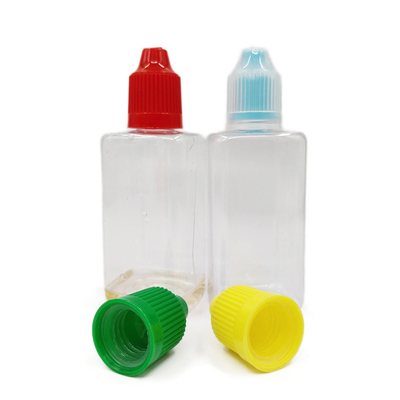 50ml プラスチックボトル PET素材 方形ボトル