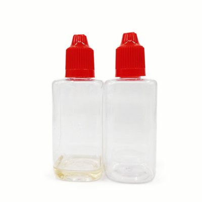 50ml プラスチックボトル PET素材 方形ボトル