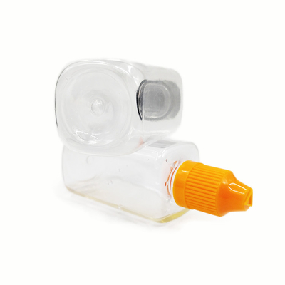 50ml プラスチックボトル PET素材 方形ボトル