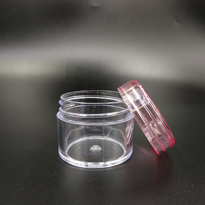 小型旅行容器 プラスチック製のPSクリーム 蓋付きの瓶 再充填可能な漏れ防止化粧品 メイクアップの瓶