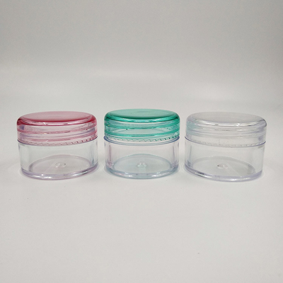 小型旅行容器 プラスチック製のPSクリーム 蓋付きの瓶 再充填可能な漏れ防止化粧品 メイクアップの瓶
