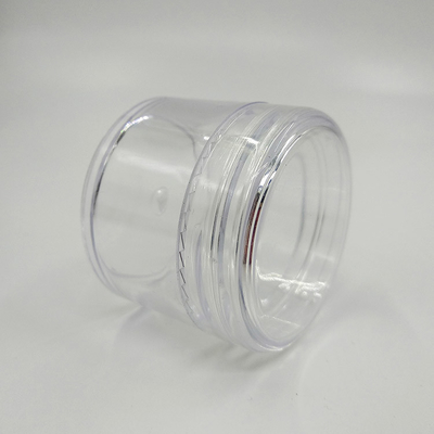 ミニ透明プラスチックPS 目の顔クリーム 容器 化粧品 包装 3g 5g 10g 15g 20g 色とりどりの蓋付きの小さなプラスチック容器