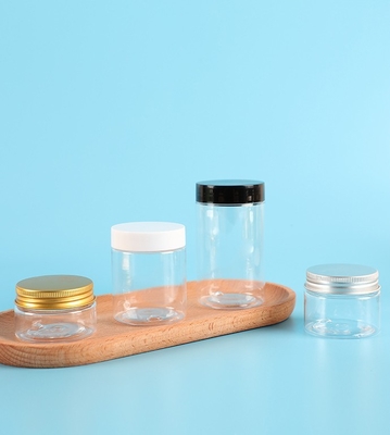 食品と化粧品の保管のための透明プラスチック化粧品ボトル オーダーメイドロゴ印刷