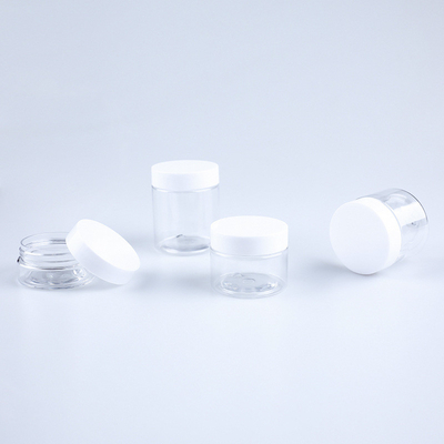 食品と化粧品の保管のための透明プラスチック化粧品ボトル オーダーメイドロゴ印刷