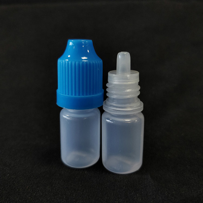 安全で安全な液体保管のためのスクリューキャッププラスチックドロッパーボトル