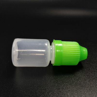 安全で安全な液体保管のためのスクリューキャッププラスチックドロッパーボトル