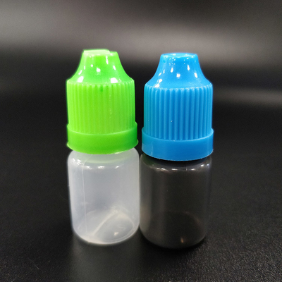 安全で安全な液体保管のためのスクリューキャッププラスチックドロッパーボトル