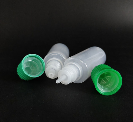 液体配給用 滑らかな表面のプラスチックドロッパー瓶