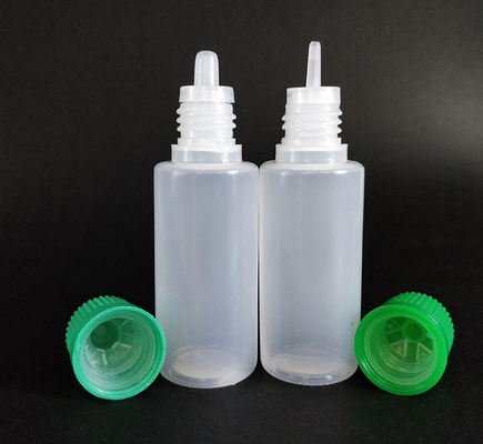 液体配給用 滑らかな表面のプラスチックドロッパー瓶