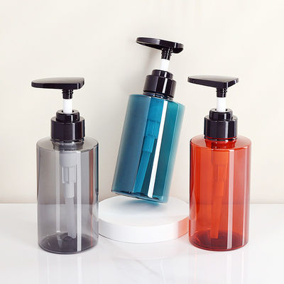 スクリーンプリント フリップトップ閉塞とUV電圧蓋付きのプラスチックローションボトル
