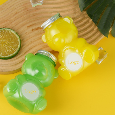 120ml 250ml 350ml 500ml の水容量を持つ四角形のミルクティーボトル