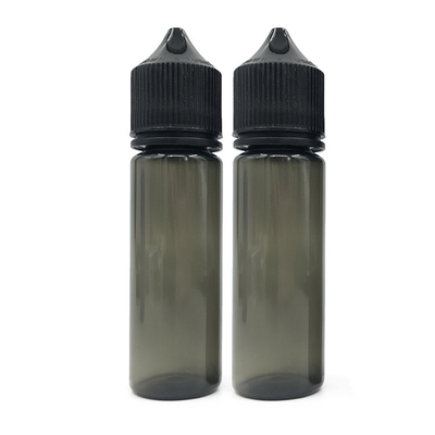 50 ml 圧縮可能な液体PETドロッパーボトル 黒か白の蓋/キャップ