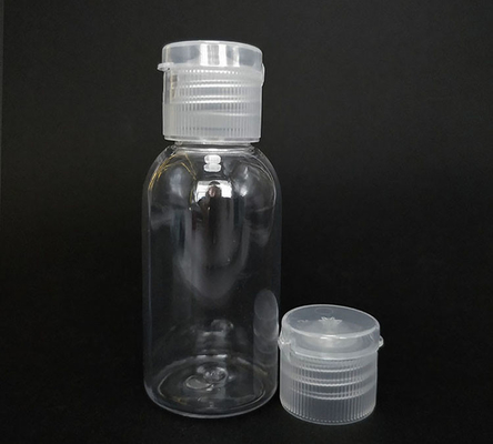 無料サンプル 透明なPETプラスチックボトル フリップキャップ 空のボトル フリップキャップ クリームボトル フリップキャップ