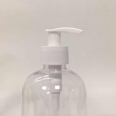 シャンプーのポンプ付き 16oz 空白アンバー 500ml プラスチックPETローションボトル