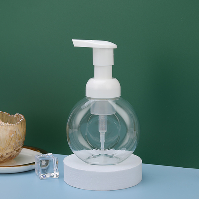 最安値 250ml 8oz 厚壁プラスチック化粧品PCR PETポンプボトルを使用した耐久性