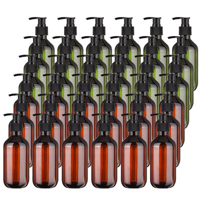 120ml 250ml 300ml 500ml フリップトップ閉め付きのプラスチックローションボトル 耐久性のあるPMMA 皮膚ケア用プラスチック品種