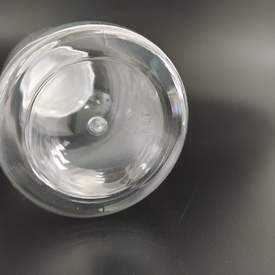 断熱されたミルクティーボトルとハンドルカスタマイズ可能な透明容器