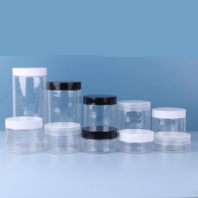 280ML 透明なプラスチック容器 蓋付きの化粧品容器