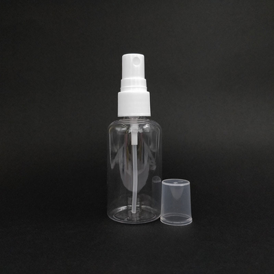 クラシック 丸い PET プラスチック スプレー ボトル 滑らかな表面 日常使用のための様々な容量