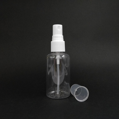 クラシック 丸い PET プラスチック スプレー ボトル 滑らかな表面 日常使用のための様々な容量