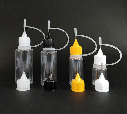 滑らかなガラスドロッパーボトル スクリューキャップ 10ml-120ml 透明黒 オーダーメイド