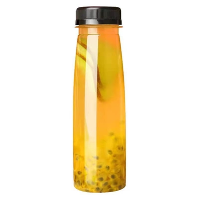 容量120ml 250ml 350ml 500ml 円形のプラスチック製のミルクティーボトル