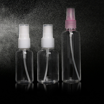 透明な色とクラシックなデザインで 日常使用のための滑らかなPETプラスチックスプレーボトル