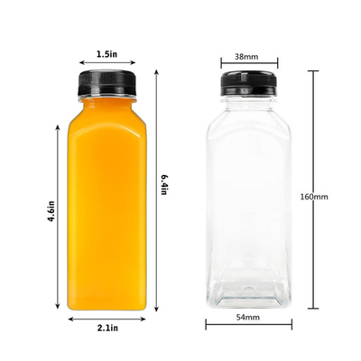 飲み物/ジュース用のハンドル付きの流出防止のプラスチック製のミルクティーボトル