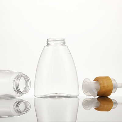 スクリーンプリント 化粧品用皮膚ケア用パッケージ用 PETボディとPETカラー容器を使用して製造されたプラスチックローションボトル