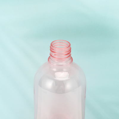 仕様変更可能な白いプラスチックローションボトル