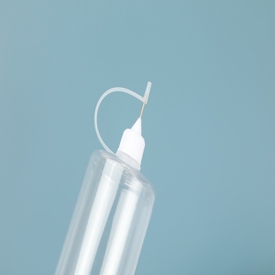 10-100ml PET 子供用E液体ボトル 透明な丸い形 オーダーメイドロゴ