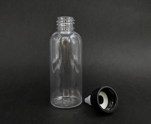 液体貯蔵のためのカスタマイズ可能な密封付きの透明なプラスチックスクリュートップボトル